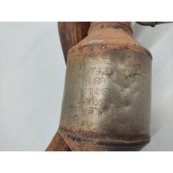 Catalisador Silencioso Escape Bmx X6 Biturbo 2009