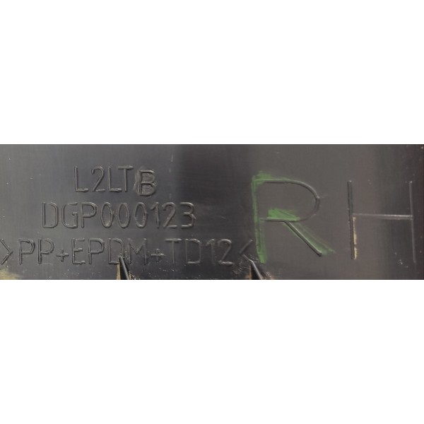 Friso Porta Dianteira Direita Discovery 4 2012 Dgp000123 Preto