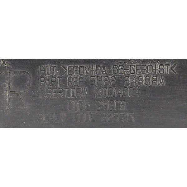 Friso Porta Traseira Direita Discovery 4 2012 5h2224808a Preto
