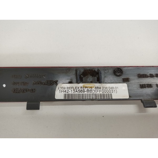 Refletor Olho Gato Para Choque Traseiro /e Freelander 2 2008 Vermelho