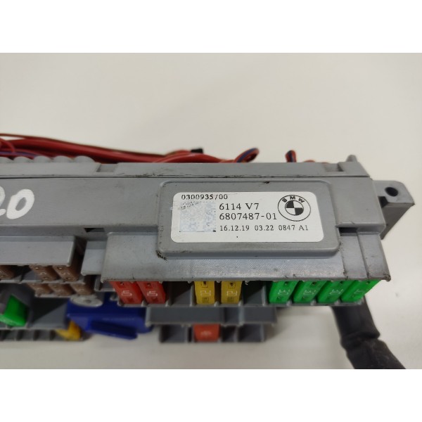 Caixa Fusivel Bmw X3 2020 6807487