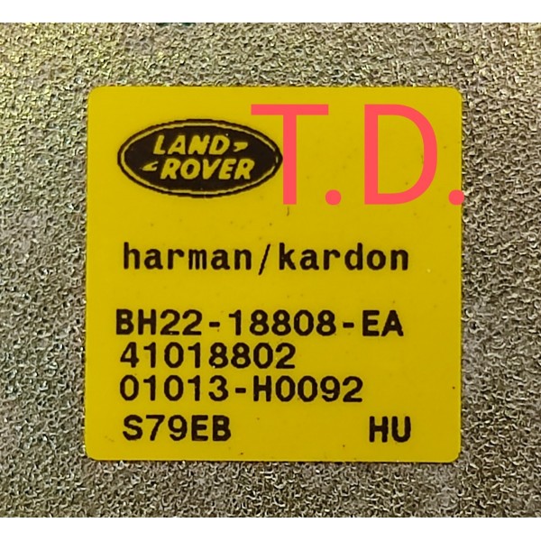 Auto Falante Porta T.d Discovery 4 3.0 2012 Bh2218808 Preto