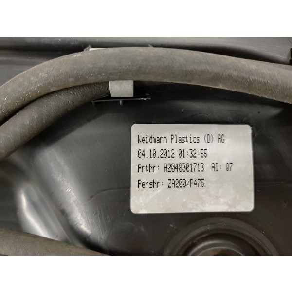 Churrasqueira Para-brisa Mercedes C250 2013 Preto Churrasqueira