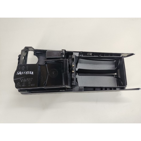 Apoio Braço Console Central Mercedes C250 2013 S/esteira Preto