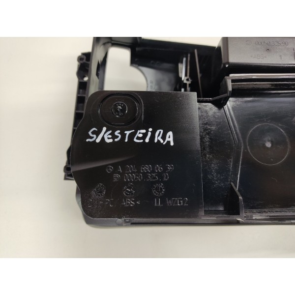 Apoio Braço Console Central Mercedes C250 2013 S/esteira Preto