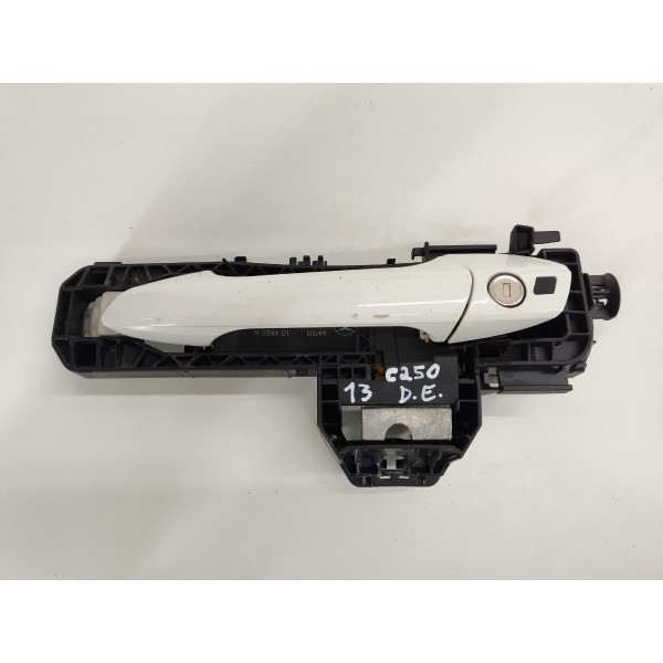 Maçaneta Externa Dianteira Esquerda Mercedes C250 2013 Branco Dianteira