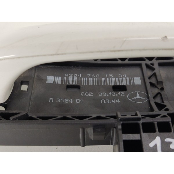 Maçaneta Externa Dianteira Esquerda Mercedes C250 2013 Branco Dianteira