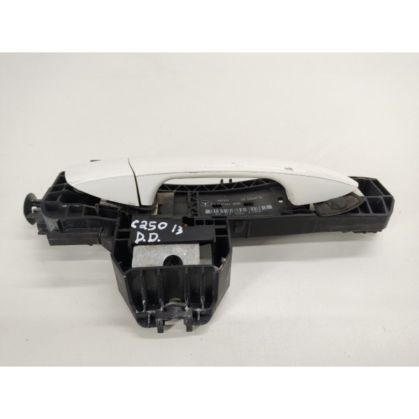 Maçaneta Externa Dianteira Direita Mercedes C250 2013 Branco Dianteira