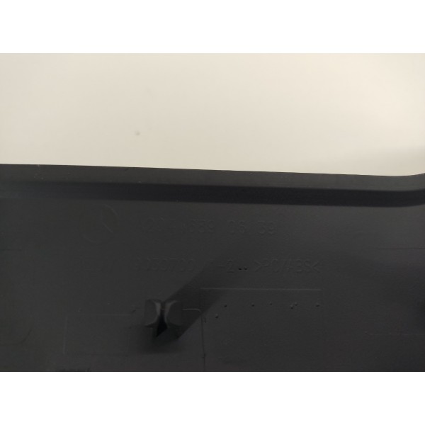 Moldura Acabamento Painel Instrumento Mercedes C250 2013 Preto Painel