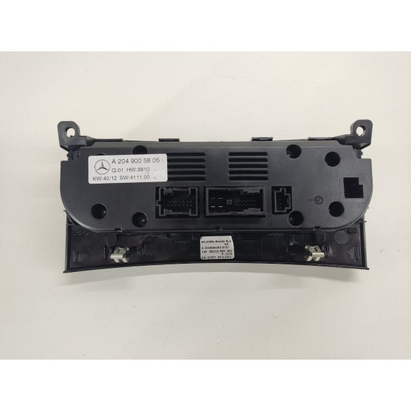 Comando Ar Condicionado Mercedes C250 2013