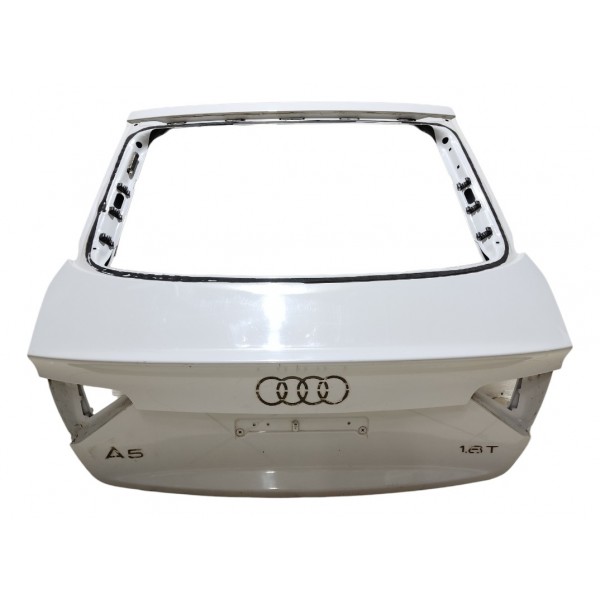 Tampa Traseira Porta Malas Audi A5 2013 2014 2015 Branco