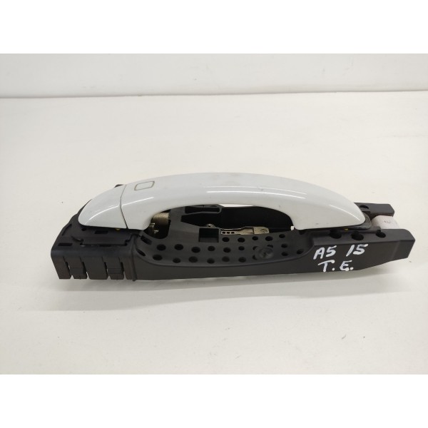 Maçaneta Externa Traseira Esquerda Audi A5 1.8t 2015 Branco Traseira