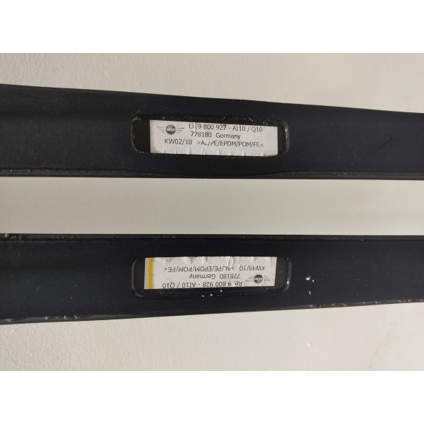 Par Rack Teto Mini Cooper S Countryman 2011 Preto