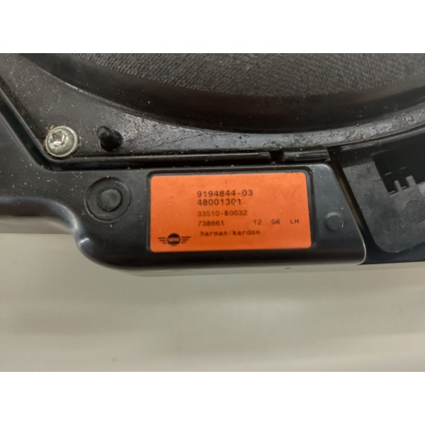 Subwoofer Banco Esquerdo Mini Cooper S Countryman 2011 Preto