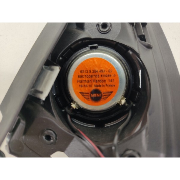 Acabamento Auto Falante D/d Mini Cooper S Countryman 2011 Preto
