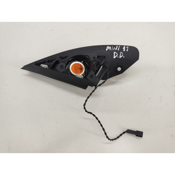 Acabamento Auto Falante D/d Mini Cooper S Countryman 2011 Preto