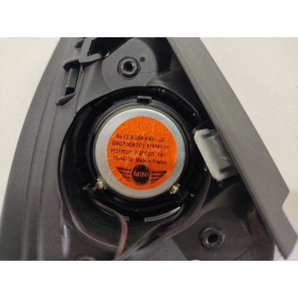 Acabamento Auto Falante D/e Mini Cooper S Countryman 2011 Preto