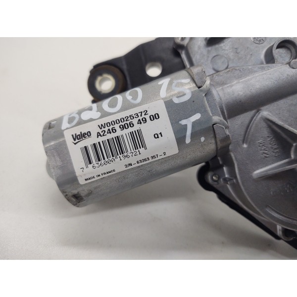 Motor Limpador Tampa Traseira Mercedes B200 2015