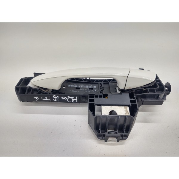 Maçaneta Externa Traseira Esquerda Mercedes B200 2015 Branco Traseira