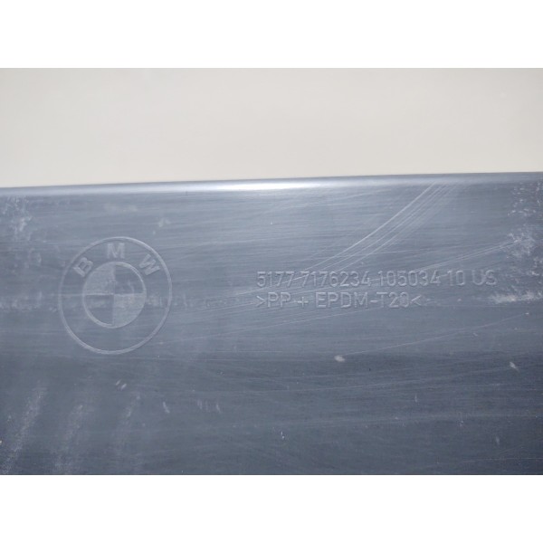 Suporte Spoiler Lateral Esquerdo Bmw X6 Biturbo 2009 Preto