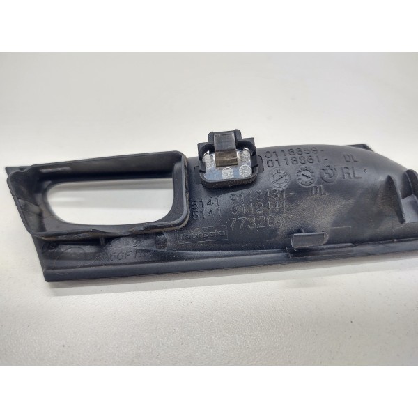 Moldura Maçaneta Interna Traseira /e Bmw X6 Biturbo 2009 Traseira