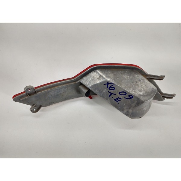 Lanterna Para-choque Traseira Esquerda Bmw X6 Biturbo 2009 Esquerdo Vermelho