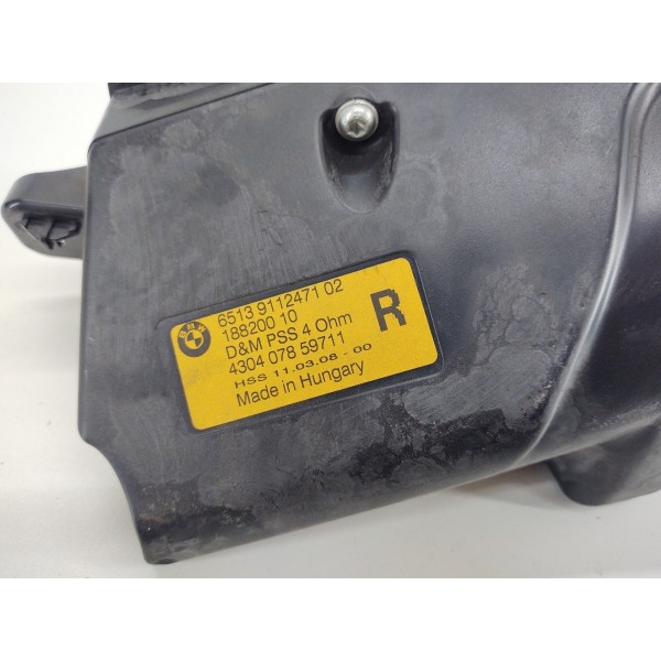 Auto Falante Traseiro Direito Mala Bmw X6 Biturbo 2009 Preto