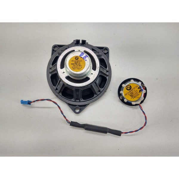 Auto Falante Porta Dianteiro Esquerdo Bmw X6 Biturbo 2009 Preto