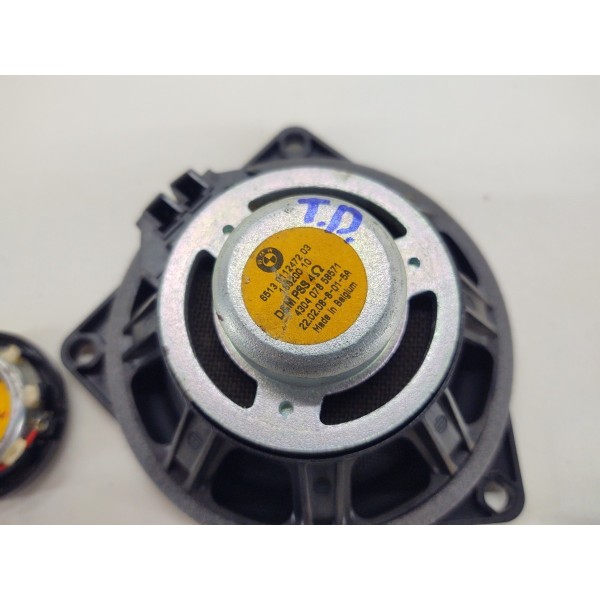 Auto Falante Porta Traseiro Direito Bmw X6 Biturbo 2009 Preto