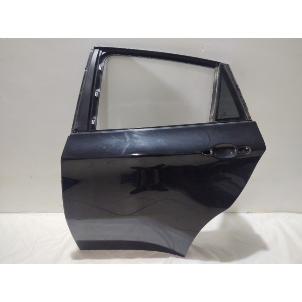 Porta Traseira Esquerda Bmw X6 Biturbo 2009 Traseira Esquerda Preto