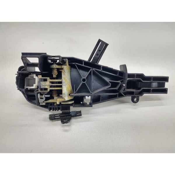 Maçaneta Externa Traseira Esquerda Bmw X6 Biturbo 2009 Preto Traseira