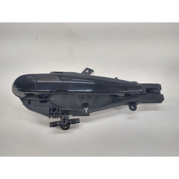 Maçaneta Externa Dianteira Direita Bmw X6 Biturbo 2009 Preto Dianteira