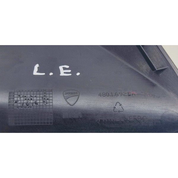 Carenagem Tanque Lado Esquerdo Ducati Multistrada 1260s 2022 Preto