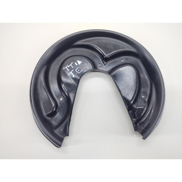 Espelho Disco Freio Traseiro Esquerdo Audi Tt Roadster 2012 Preto